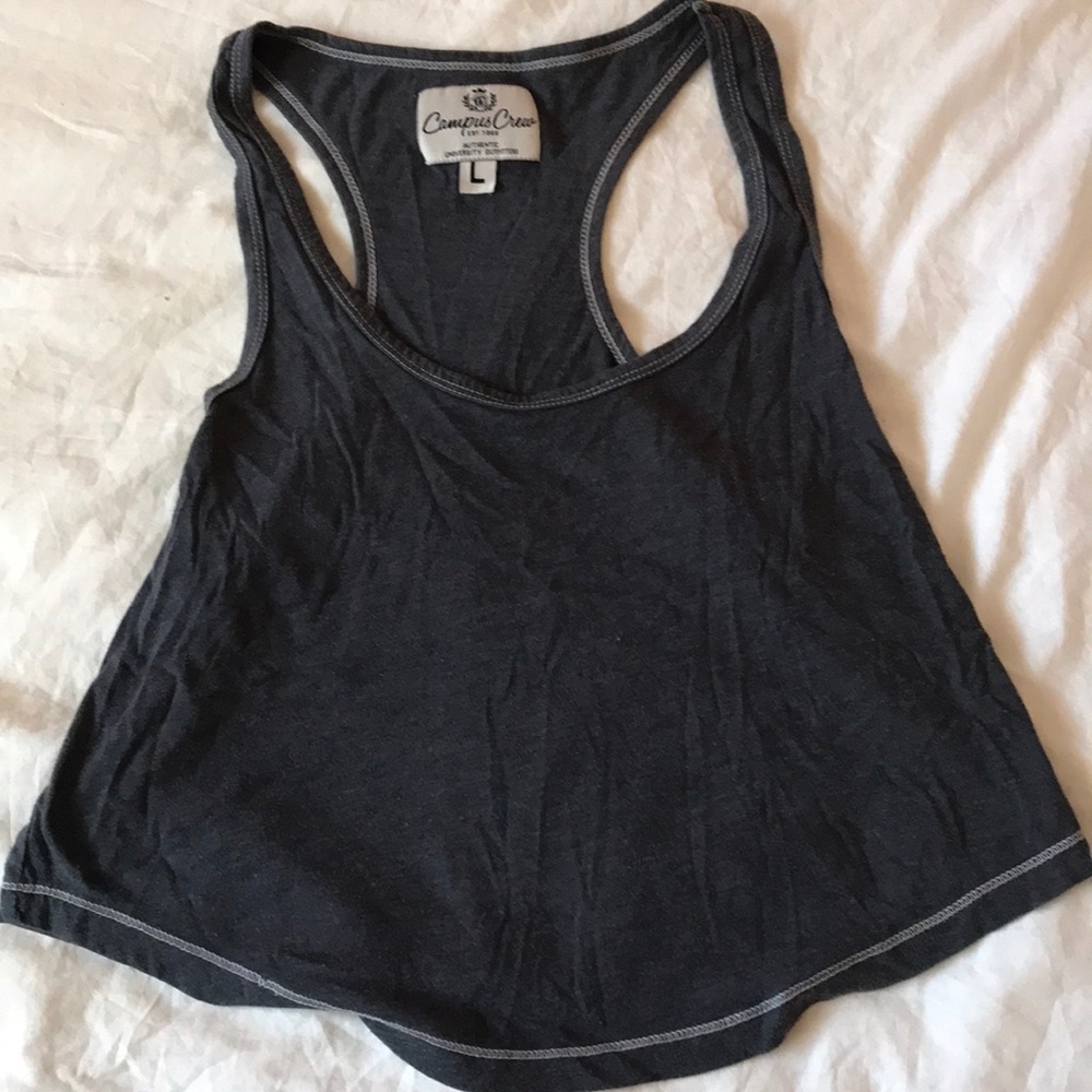 Campus Crew grey tank